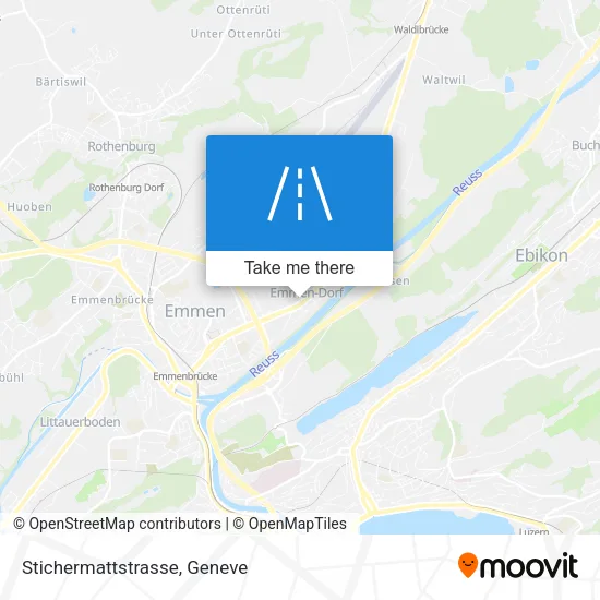 Stichermattstrasse map