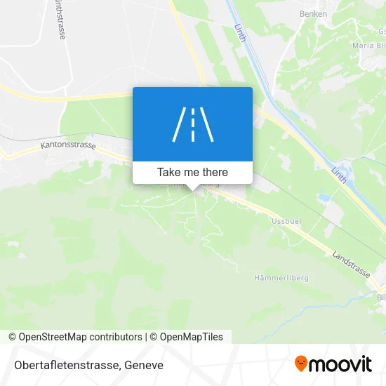 Obertafletenstrasse plan