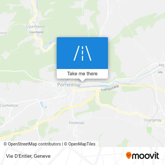 Vie D'Entier map