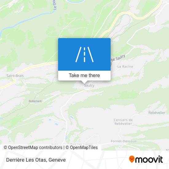 Derrière Les Otas map