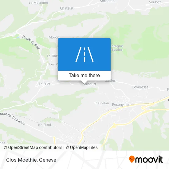 Clos Moethie map