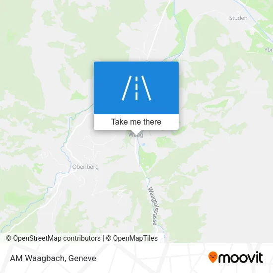 AM Waagbach map
