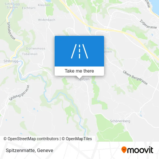 Spitzenmatte map