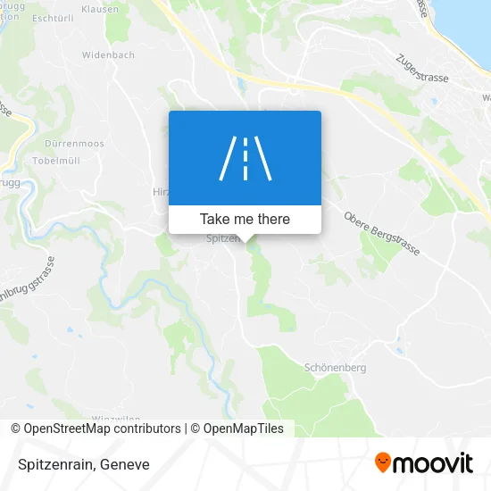 Spitzenrain map