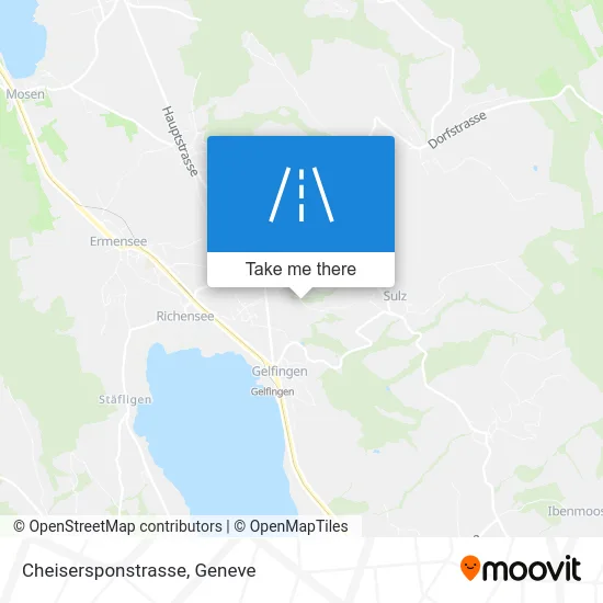 Cheisersponstrasse map