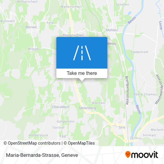 Maria-Bernarda-Strasse map