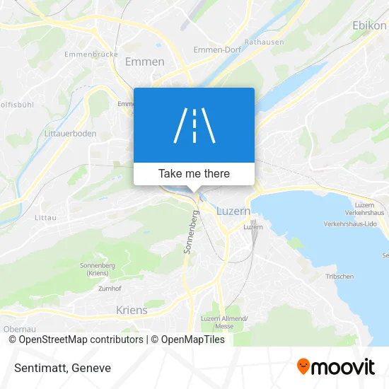 Sentimatt map