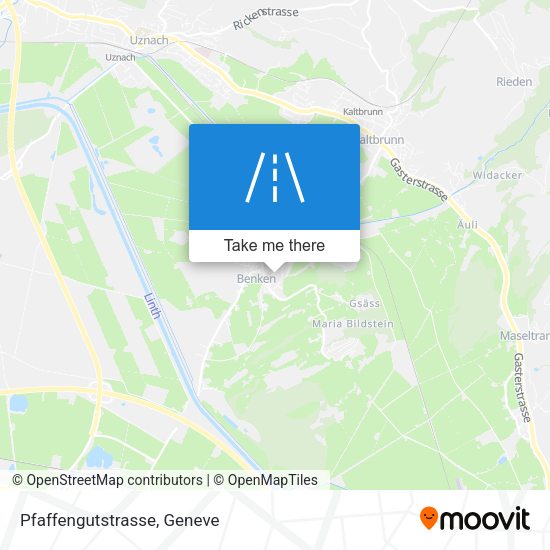 Pfaffengutstrasse map