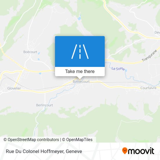 Rue Du Colonel Hoffmeyer map