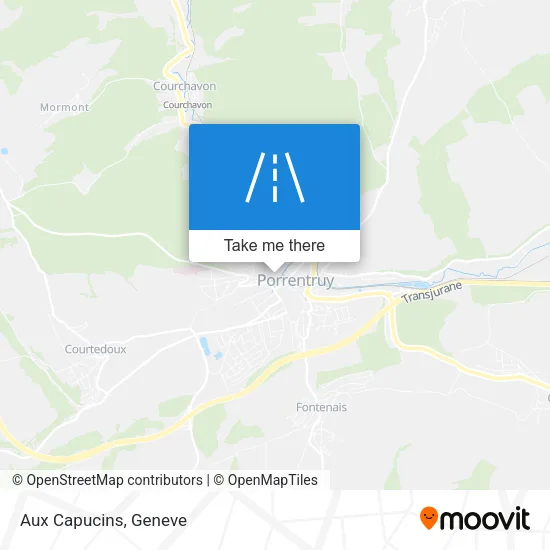 Aux Capucins map