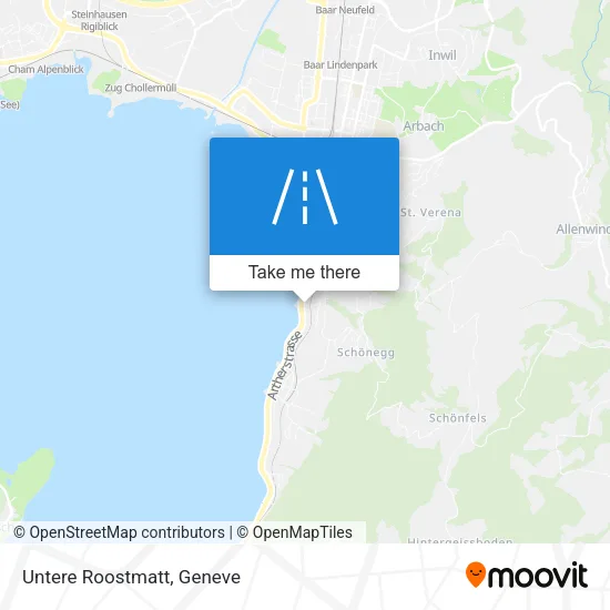 Untere Roostmatt map