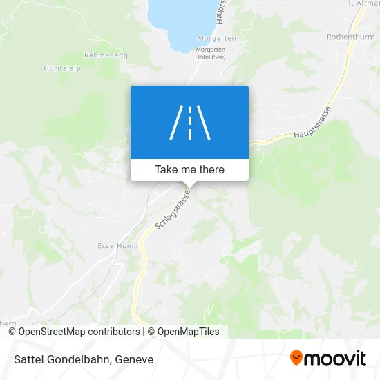 Sattel Gondelbahn map