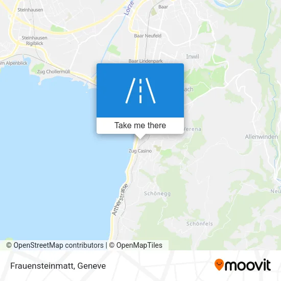 Frauensteinmatt map