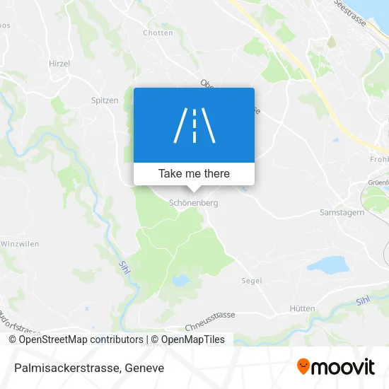 Palmisackerstrasse map