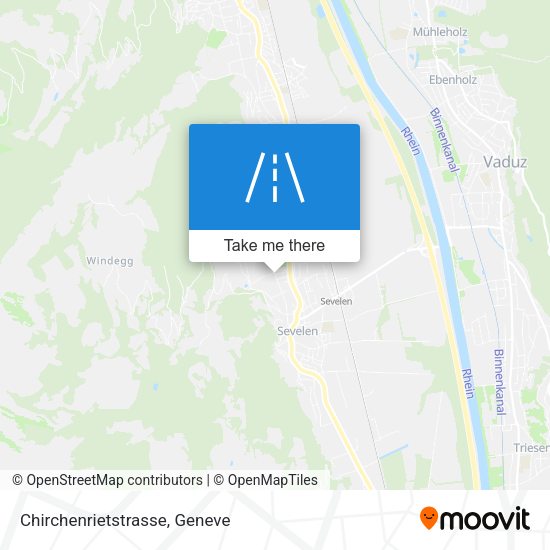 Chirchenrietstrasse map