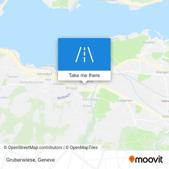 Gruberwiese map