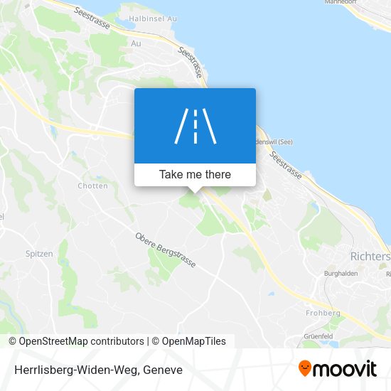 Herrlisberg-Widen-Weg map