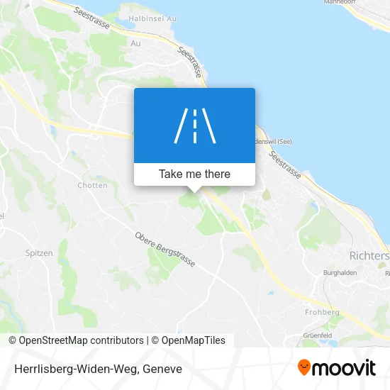 Herrlisberg-Widen-Weg map