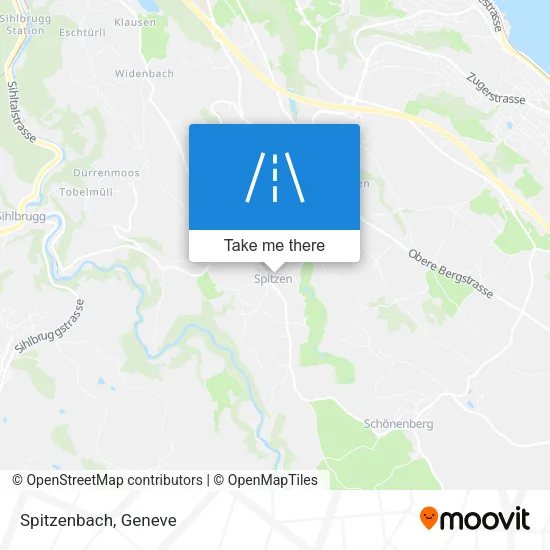 Spitzenbach map