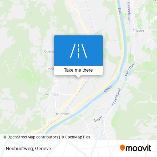 Neubüntweg map