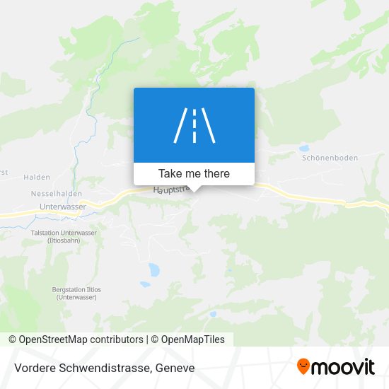 Vordere Schwendistrasse map