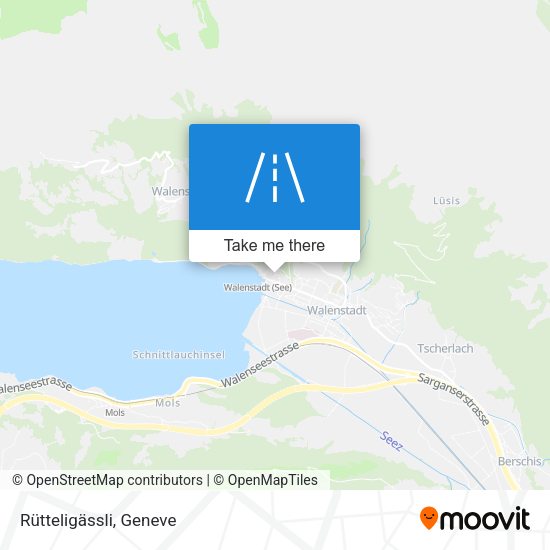 Rütteligässli map
