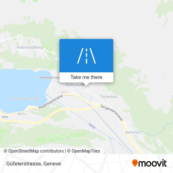Güfelerstrasse map