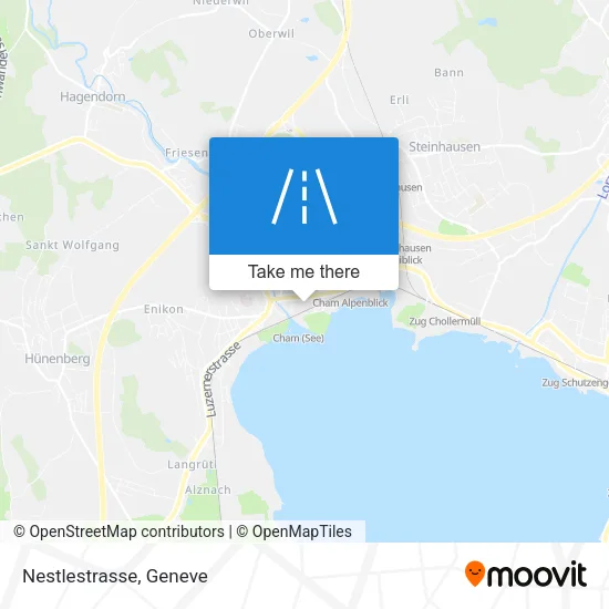 Nestlestrasse map