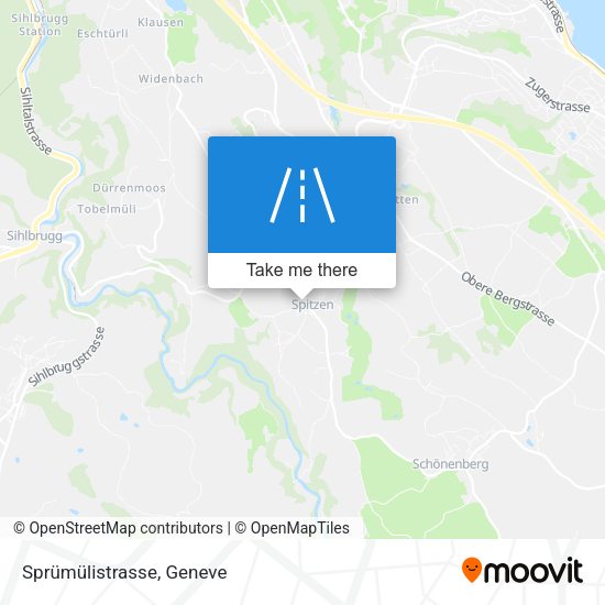 Sprümülistrasse map