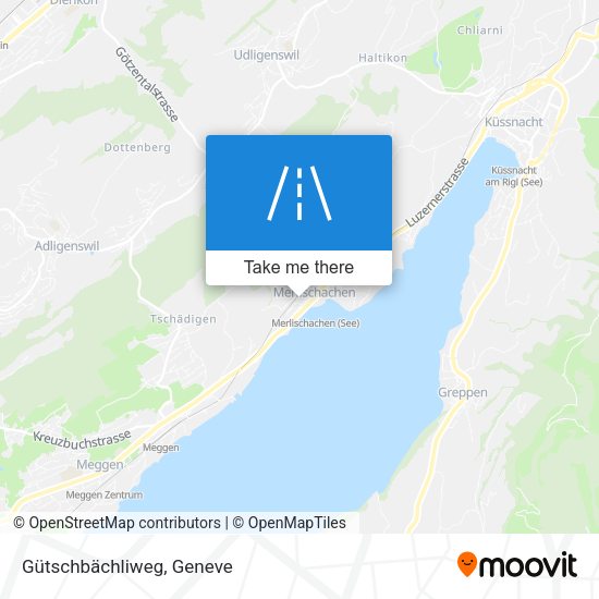 Gütschbächliweg map
