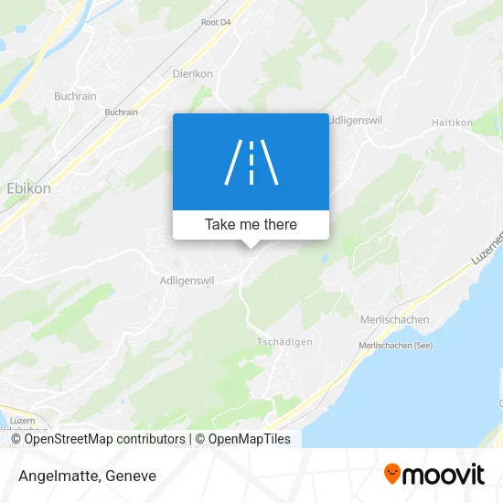 Angelmatte map