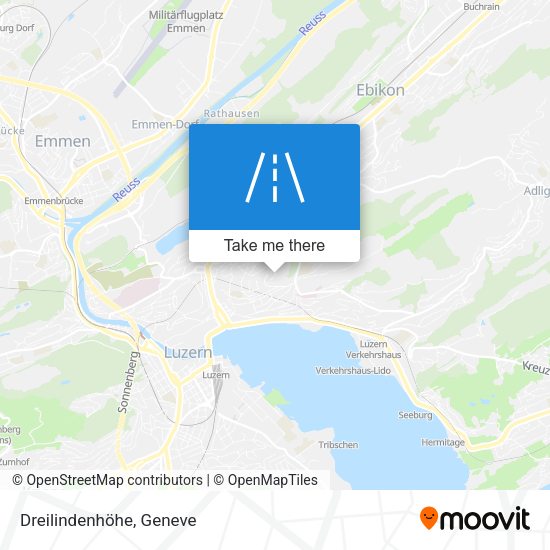 Dreilindenhöhe map