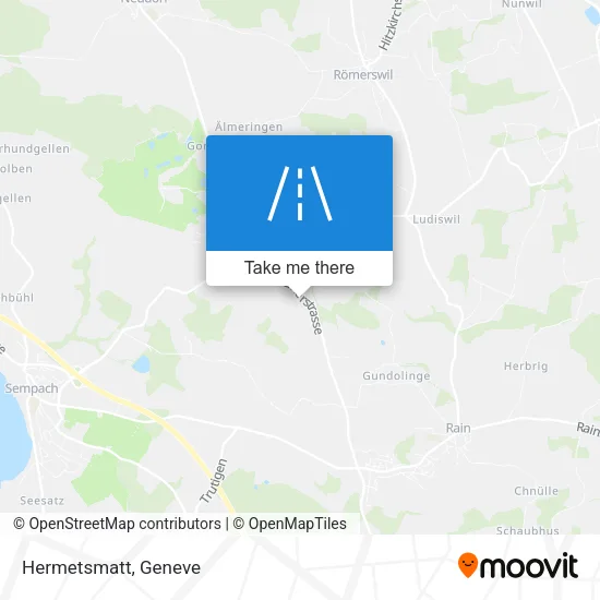 Hermetsmatt map