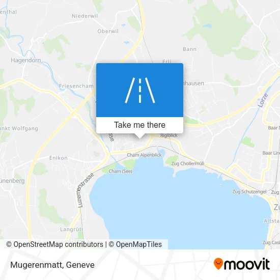 Mugerenmatt map