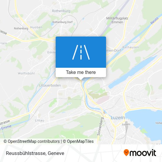 Reussbühlstrasse map