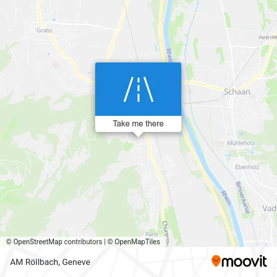 AM Röllbach map