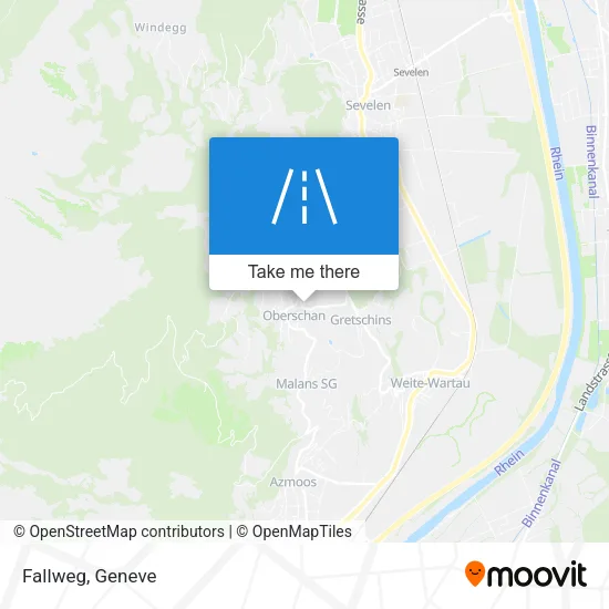 Fallweg map
