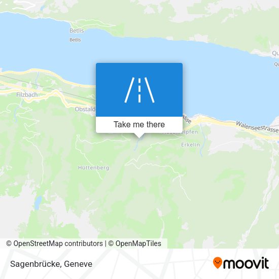 Sagenbrücke map