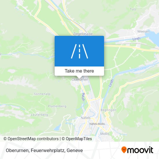 Oberurnen, Feuerwehrplatz map