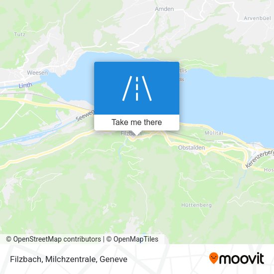 Filzbach, Milchzentrale map
