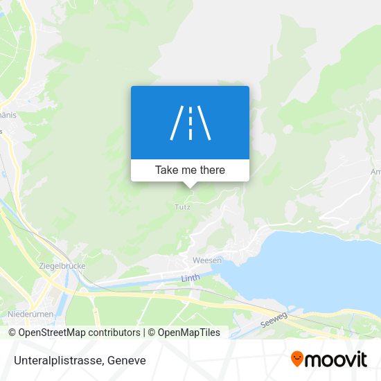 Unteralplistrasse map