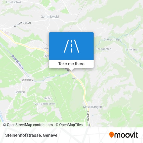 Steinenhofstrasse map