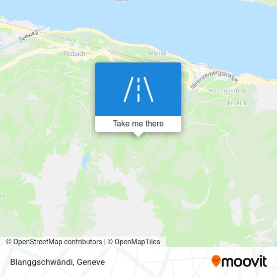 Blanggschwändi map