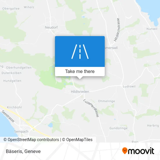 Bäseris map