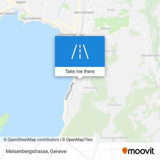 Meisenbergstrasse map