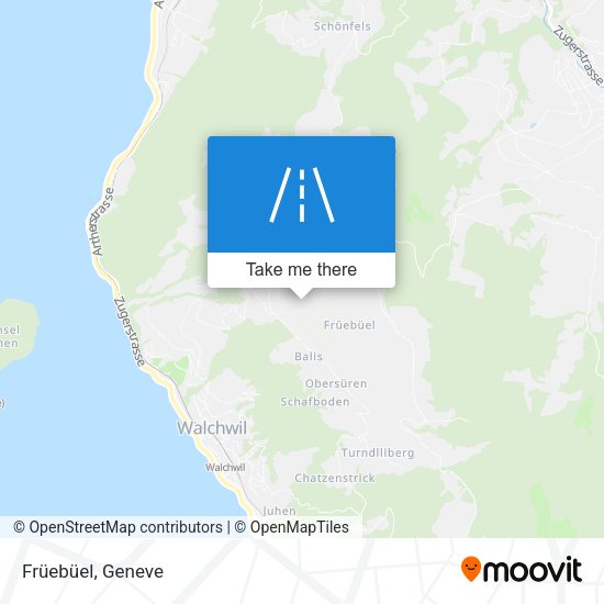 Früebüel map
