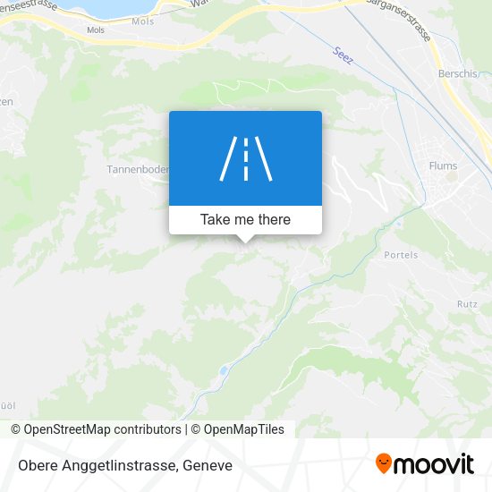 Obere Anggetlinstrasse map