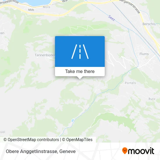 Obere Anggetlinstrasse map