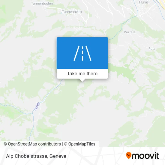 Alp Chobelstrasse map