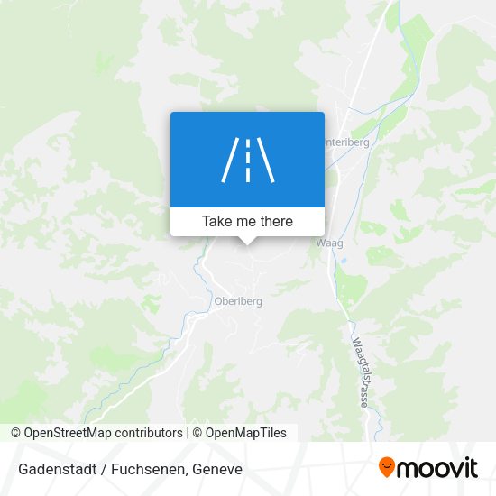 Gadenstadt / Fuchsenen map